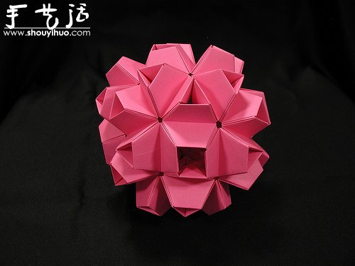 復(fù)雜幾何立體折紙作品欣賞 -  rpnrmr.com