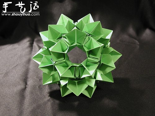 復(fù)雜幾何立體折紙作品欣賞 -  rpnrmr.com