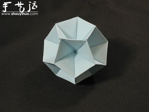 復(fù)雜幾何立體折紙作品欣賞 -  rpnrmr.com