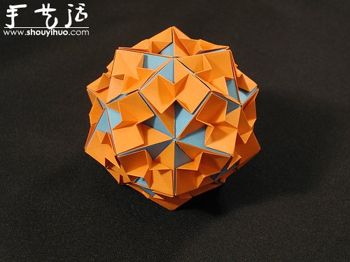 復(fù)雜幾何立體折紙作品欣賞 -  rpnrmr.com
