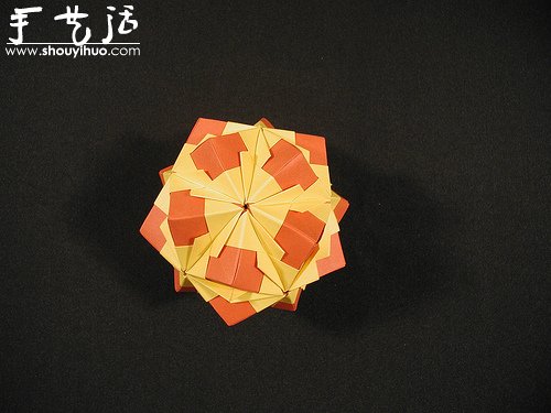 復(fù)雜幾何立體折紙作品欣賞 -  rpnrmr.com