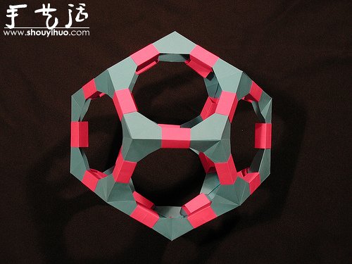 復(fù)雜幾何立體折紙作品欣賞 -  rpnrmr.com