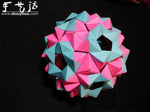 復(fù)雜幾何立體折紙作品欣賞 -  rpnrmr.com