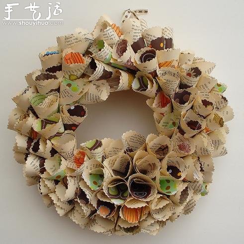 折紙花環(huán)作品欣賞 -  rpnrmr.com