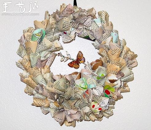折紙花環(huán)作品欣賞 -  rpnrmr.com
