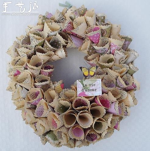 折紙花環(huán)作品欣賞 -  rpnrmr.com