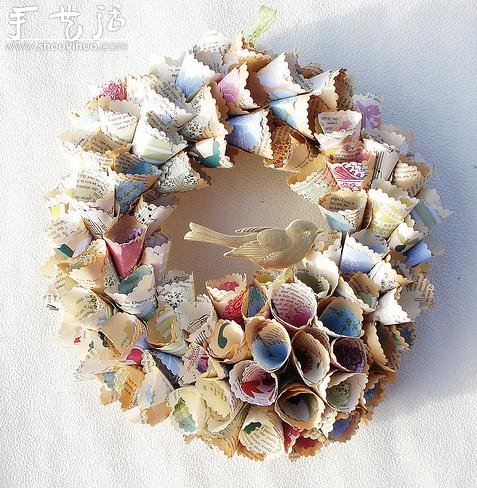 折紙花環(huán)作品欣賞 -  rpnrmr.com