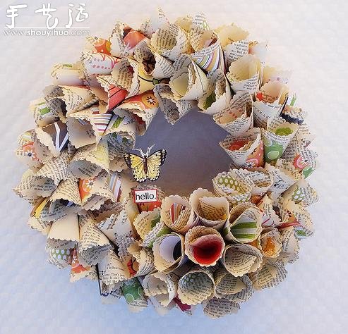 折紙花環(huán)作品欣賞 -  rpnrmr.com