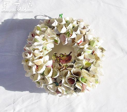 折紙花環(huán)作品欣賞 -  rpnrmr.com