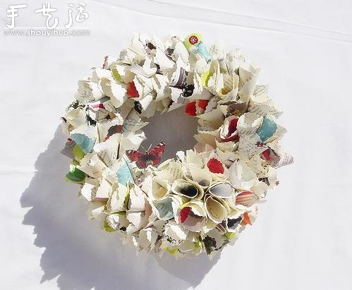 折紙花環(huán)作品欣賞 -  rpnrmr.com