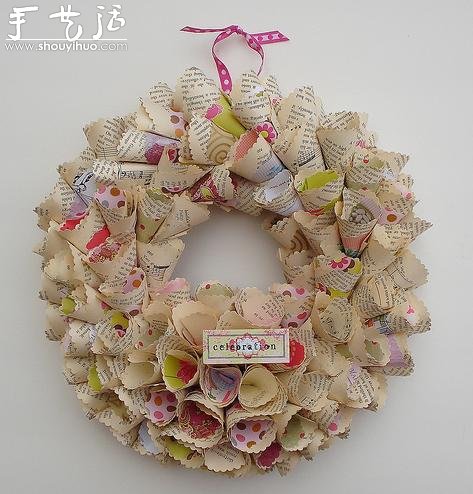 折紙花環(huán)作品欣賞 -  rpnrmr.com