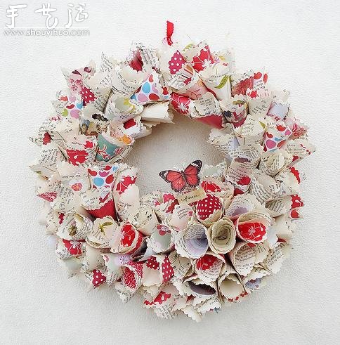 折紙花環(huán)作品欣賞 -  rpnrmr.com