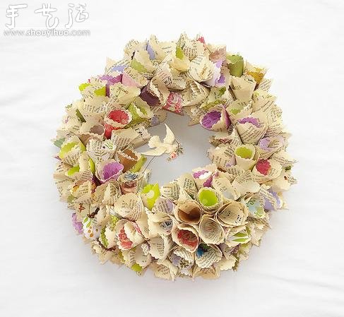 折紙花環(huán)作品欣賞 -  rpnrmr.com