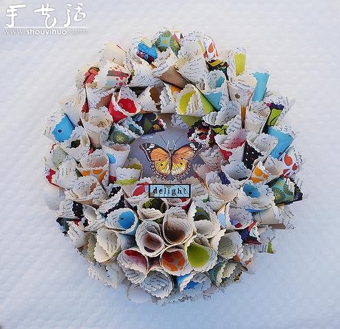 折紙花環(huán)作品欣賞 -  rpnrmr.com