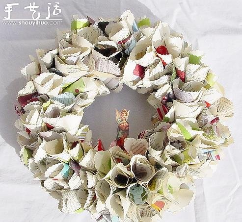折紙花環(huán)作品欣賞 -  rpnrmr.com