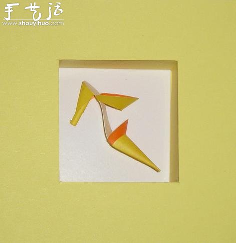 精美的女式高跟鞋剪紙作品欣賞 -  rpnrmr.com