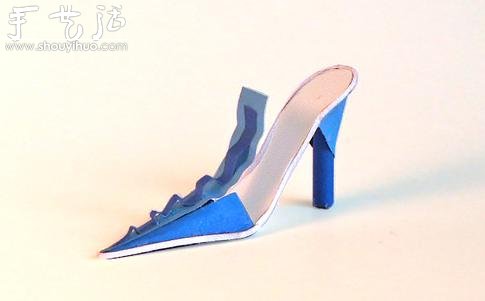 精美的女式高跟鞋剪紙作品欣賞 -  rpnrmr.com