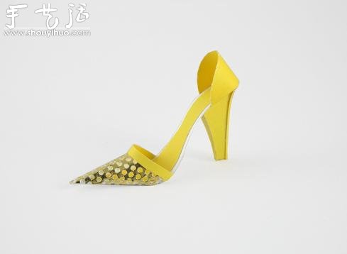 精美的女式高跟鞋剪紙作品欣賞 -  rpnrmr.com