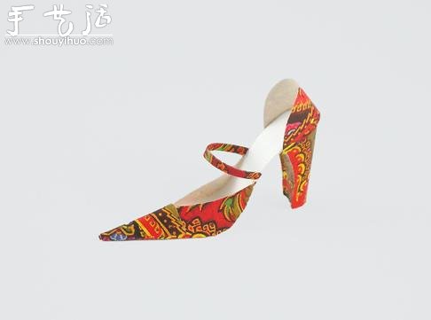 精美的女式高跟鞋剪紙作品欣賞 -  rpnrmr.com