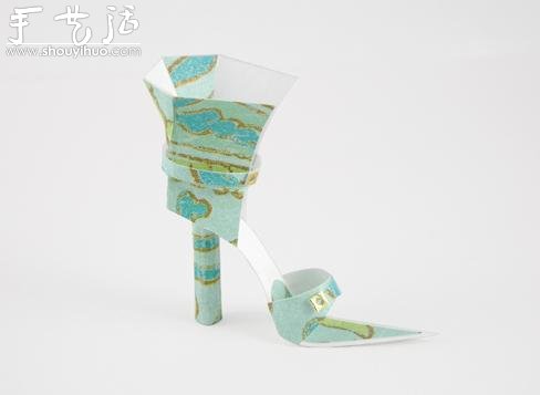 精美的女式高跟鞋剪紙作品欣賞 -  rpnrmr.com