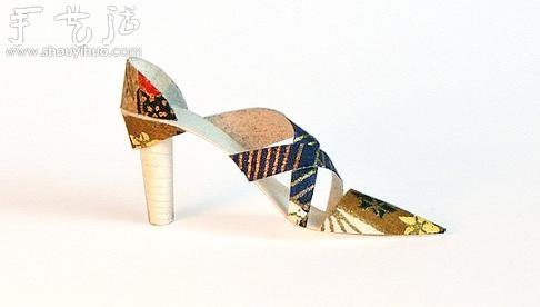 精美的女式高跟鞋剪紙作品欣賞 -  rpnrmr.com