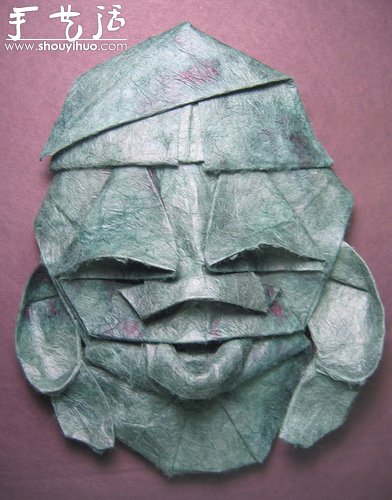 Phillip West的人物臉部造型折紙 -  rpnrmr.com