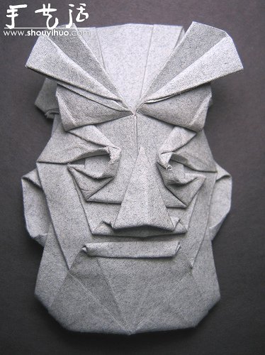Phillip West的人物臉部造型折紙 -  rpnrmr.com
