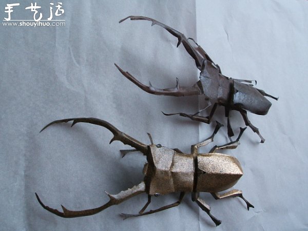 真假難辨的昆蟲折紙作品欣賞 -  rpnrmr.com