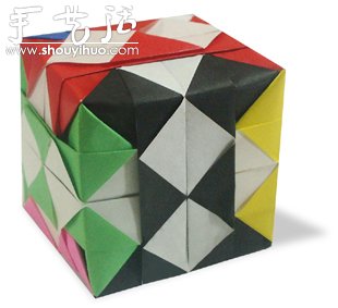 立體魔方組合折紙教程 -  rpnrmr.com