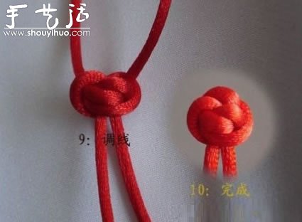 紅豆結(jié)的手工編織教程 -  rpnrmr.com