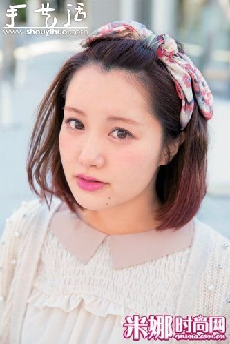 女生清爽可愛發(fā)箍造型DIY -  rpnrmr.com