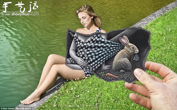 素描與現(xiàn)實(shí)混合 打造獨(dú)特視覺作品 -  rpnrmr.com