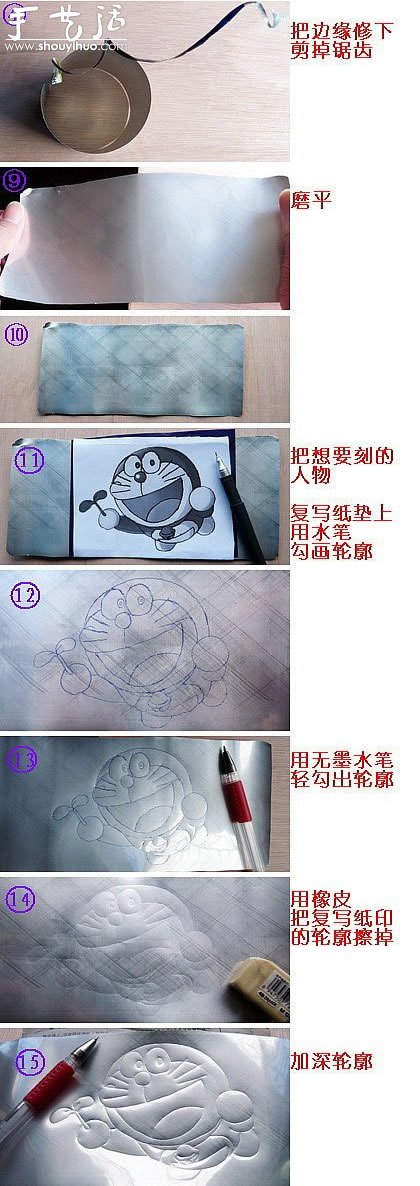 易拉罐立體浮雕制作方法 -  rpnrmr.com