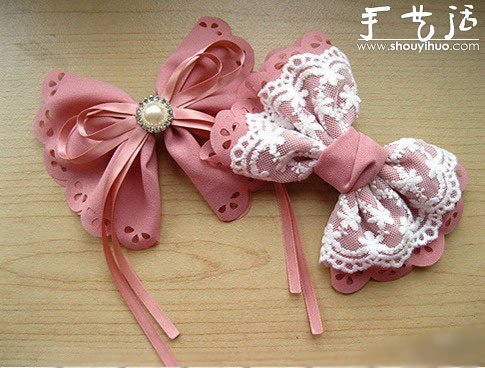 裝飾蝴蝶結(jié)的手工制作教程 -  rpnrmr.com