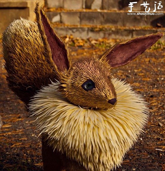 逼真的3D立體紙雕動物 -  rpnrmr.com