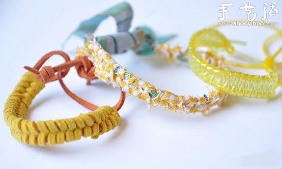 小清新女生皮革手鏈的編織教程 -  rpnrmr.com