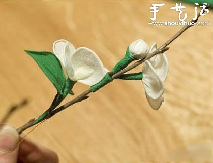 皺紋紙和鐵絲DIY仿真花的教程 -  rpnrmr.com