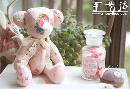 漂亮的泰迪熊布藝制作教程 -  rpnrmr.com