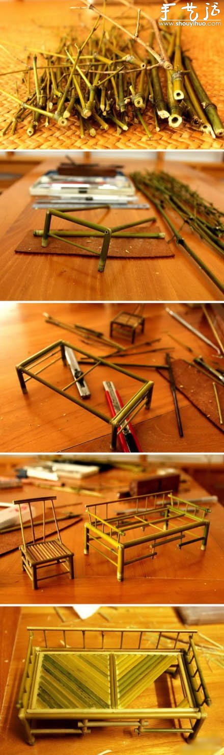 竹子DIY沙發(fā)椅的制作方法 -  rpnrmr.com