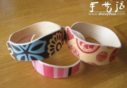 冰棍棒制作精美手鐲的教程 -  rpnrmr.com