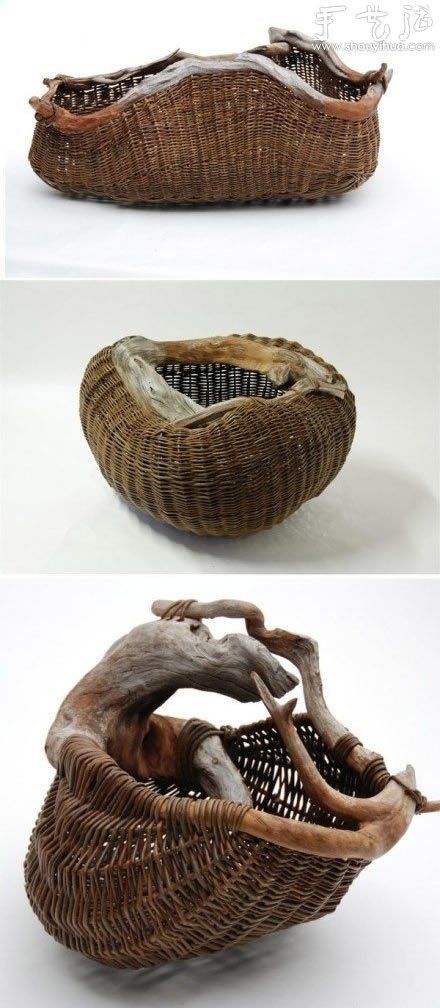 愛(ài)爾蘭手工達(dá)人的藤樹(shù)枝樹(shù)根編織藝術(shù)品 -  rpnrmr.com