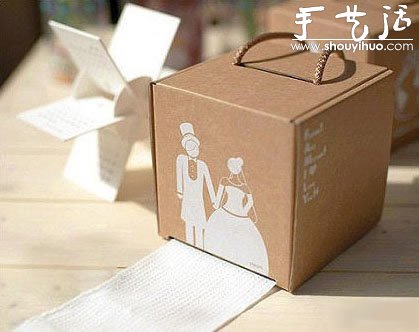 瓦楞紙板改造抽紙盒的教程 -  rpnrmr.com