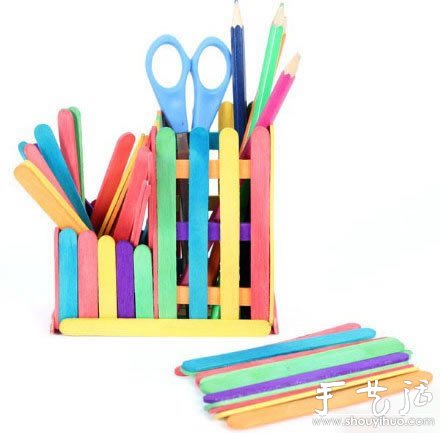 冰棒棍手工DIY有趣小玩意的方法 -  rpnrmr.com