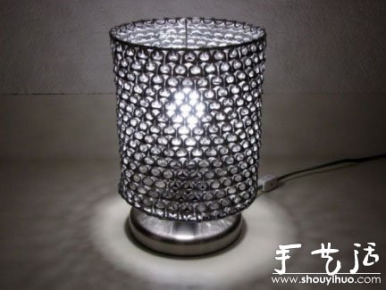 易拉罐拉環(huán)手工DIY臺燈的教程 -  rpnrmr.com