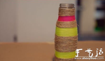 玻璃瓶diy漂亮花瓶的教程 -  rpnrmr.com