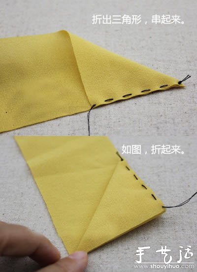 不織布制作漂亮發(fā)卡的手工方法 -  rpnrmr.com