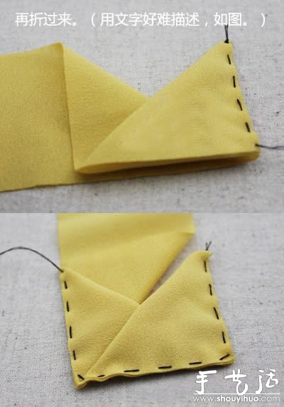 不織布制作漂亮發(fā)卡的手工方法 -  rpnrmr.com