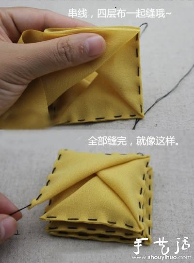 不織布制作漂亮發(fā)卡的手工方法 -  rpnrmr.com
