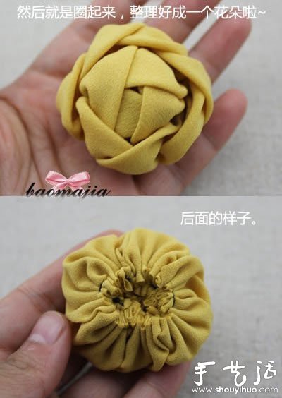 不織布制作漂亮發(fā)卡的手工方法 -  rpnrmr.com
