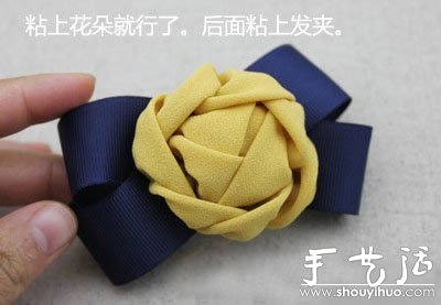 不織布制作漂亮發(fā)卡的手工方法 -  rpnrmr.com